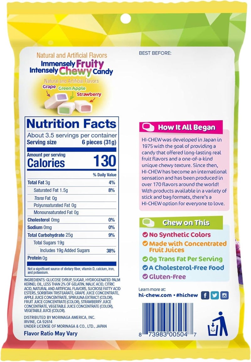 Hi-Chew Original Mix Fruit Candy - Image 2